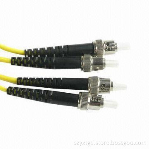 ST/PC SM Duplex Optical Fiber Patch Cord/Jumper/Fiber Cable/Pigtail